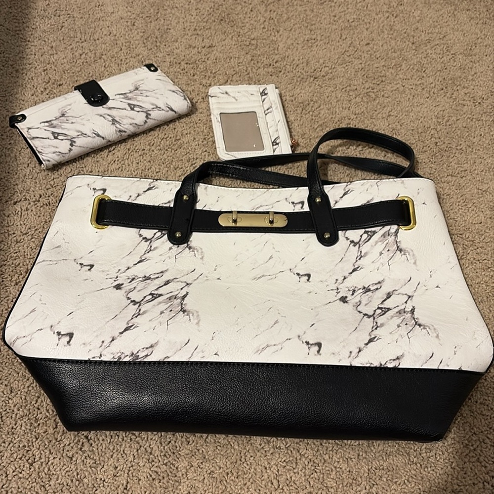 Marble purse set